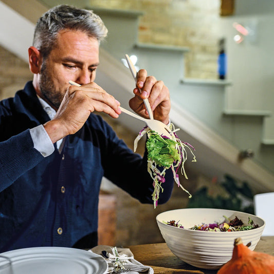 guzzini posata insalata 'tierra'