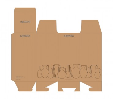 BIZZOTTO ANFORA PITHOS 1M MARRONE H40,5