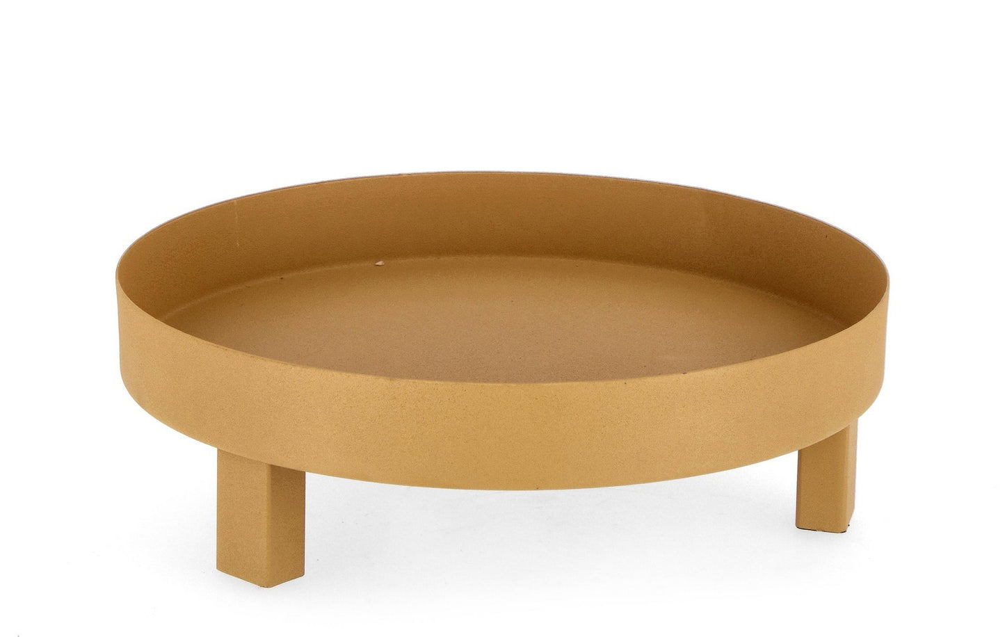 BIZZOTTO VASSOIO DECORATIVO LAGYNOS OCRA D30
