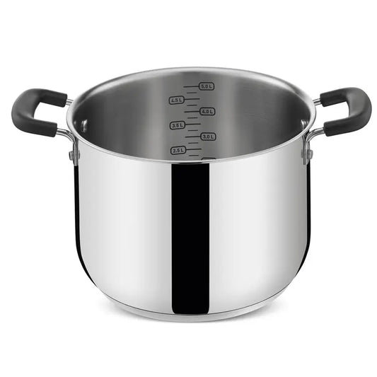 Lagostina Pratica 13 Pz Set di Pentole in Acciaio inox