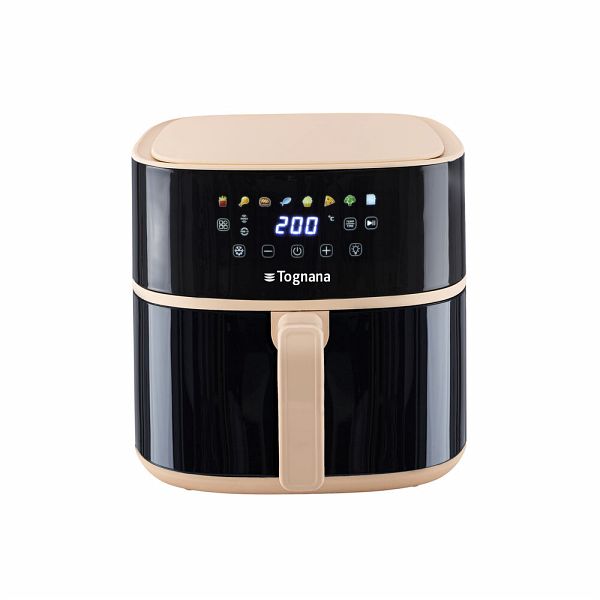 tognana iridea friggitrice ad aria 8 lt displ. champagne