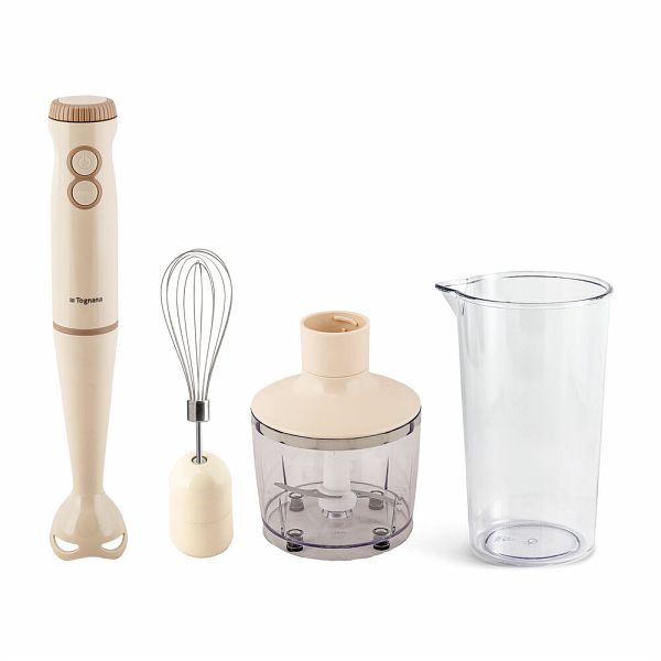 tognana iridea frullatore a immersione 400w champagne
