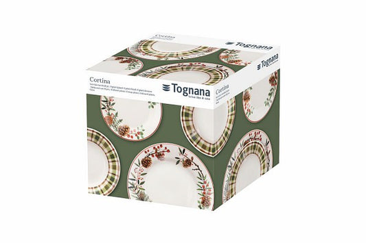 tognana servizio tavola 18pz vela cortina