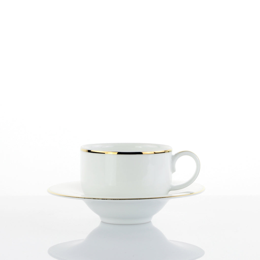 weissestal servizio 12 pezzi tazze Caffe' c/p Plus Gold Line