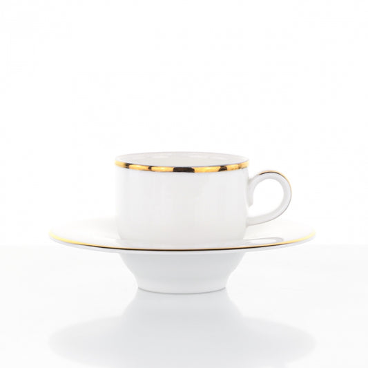 weissestal servizio 12 pezzi tazze Caffe' c/p Plus Gold Line