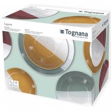 tognana servizio tavola 18 pz louise layers gi-ve-ma