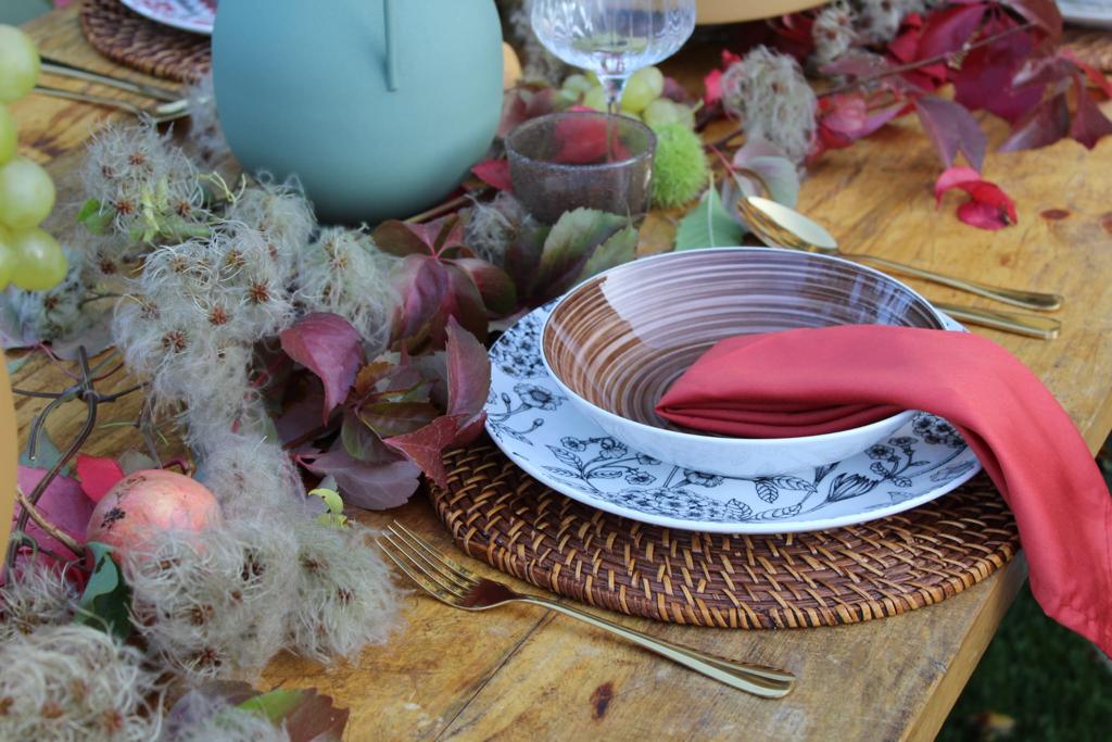 TOGNANA SERV. TAVOLA 18 PZ MOON MOKA