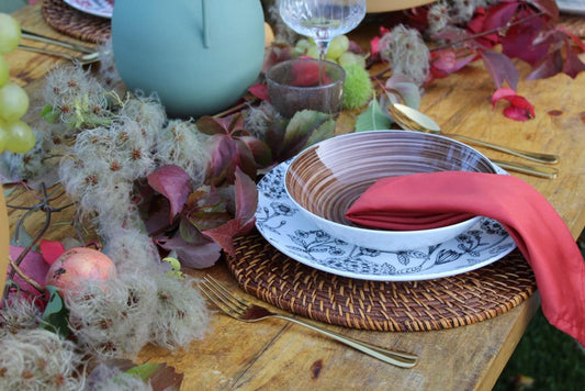 TOGNANA SERV. TAVOLA 18 PZ MOON MOKA