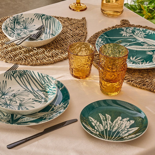 tognana servizio tavola 18 pz madison palm beach