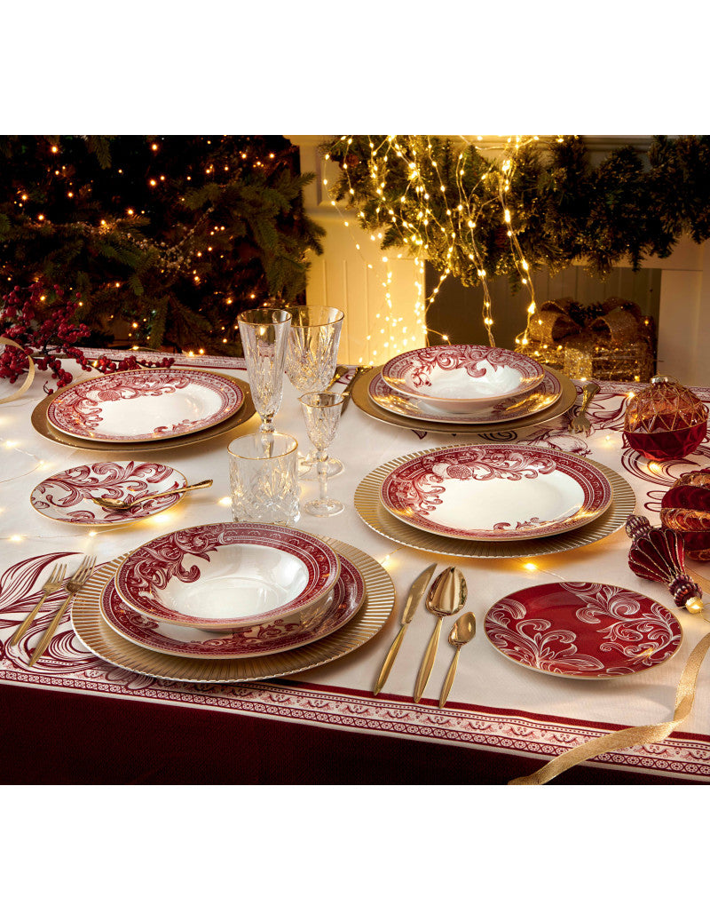 BRANDANI SET POSATE STRETCH GOLD 20 PZ INOX