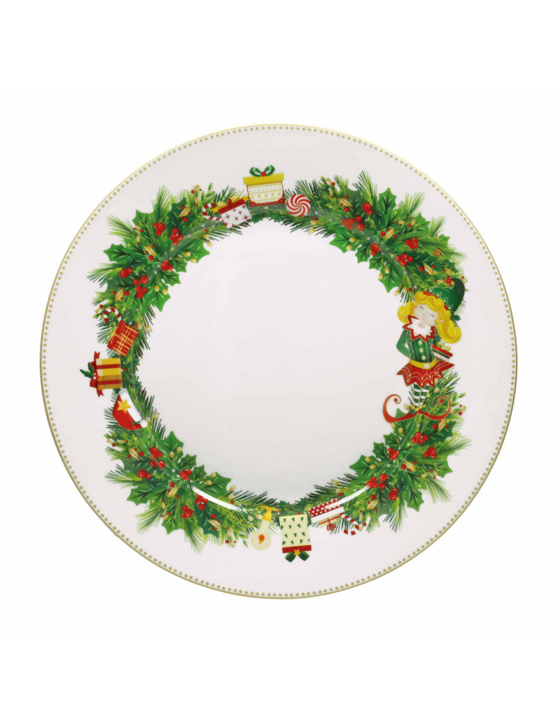 brandani tavola 18 pz elfomagia porcellana