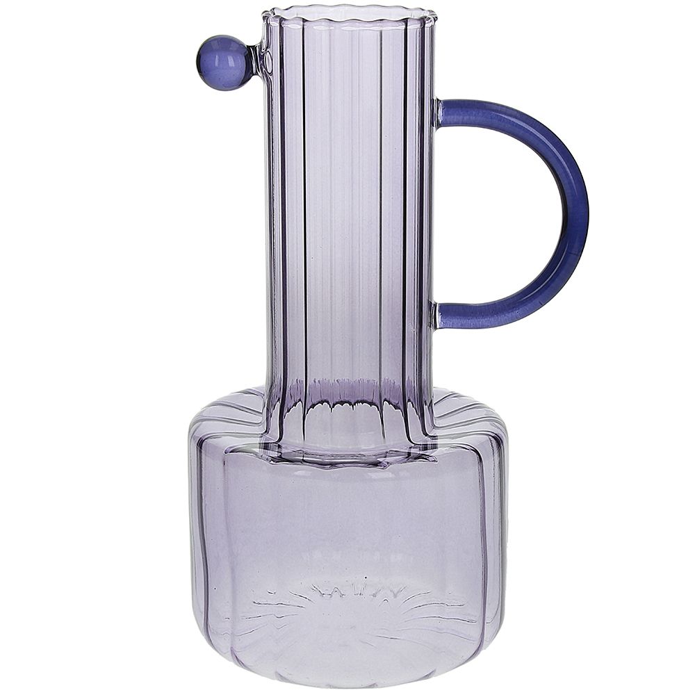 andreafontebasso Vaso Viola H Cm 24 Glass Design ArtVetro Viola