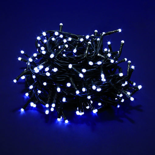 natalizio partenope serie 2000 led memory uso esterno/interno 8 funz. bianco freddo