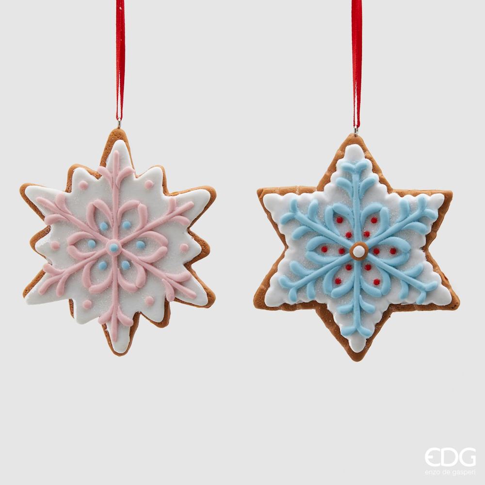 NATALIZIO EDG DEC.BISCOTTO FIOCCO DI NEVE .BELL 2ASS