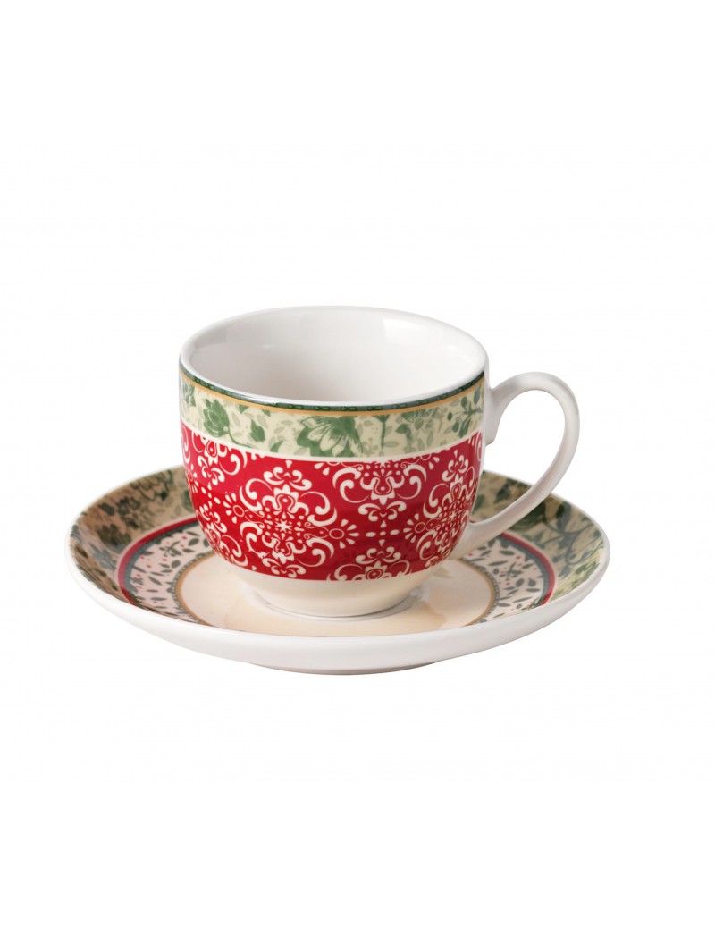 NATALIZIO BRANDANI TAZZINA CAFFE CANTICO SET 2 PZ NEW BONE CHINA