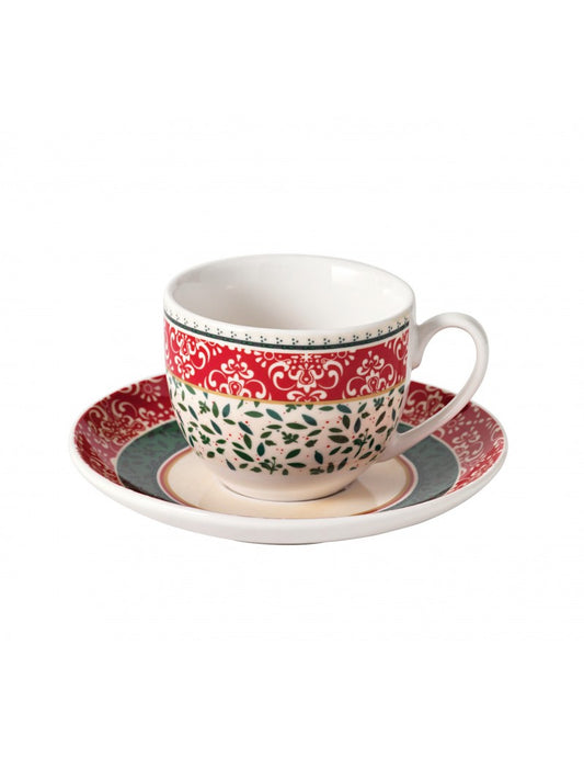 NATALIZIO BRANDANI TAZZINA CAFFE CANTICO SET 2 PZ NEW BONE CHINA