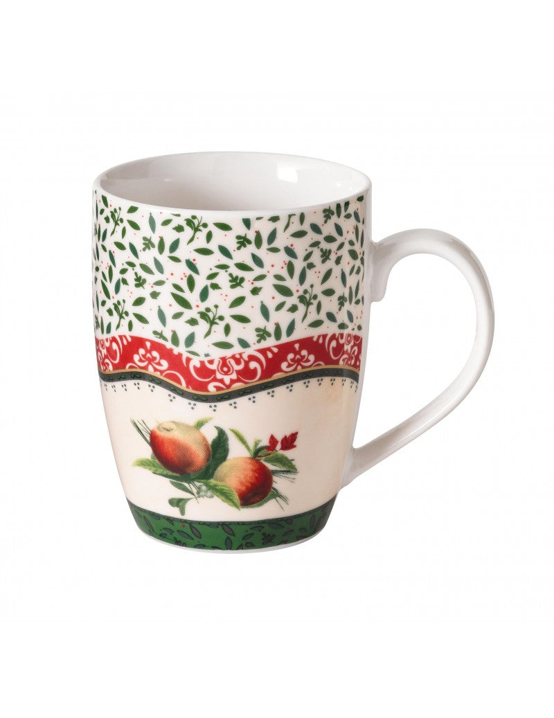 NATALIZIO BRANDANI MUG CANTICO SET 2 PZ NEW BONE CHINA