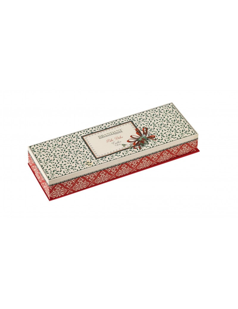 natalizio brandani cantico pala dolce cm 26old gold inox con manico ceramica