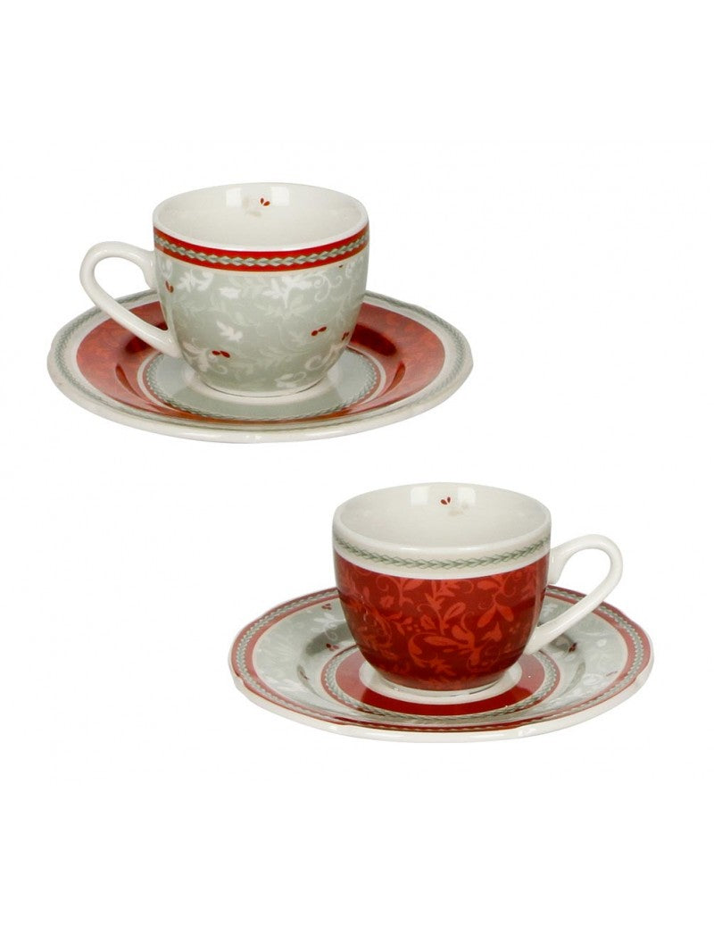 NATALIZIO BRANDANI TAZZINA CAFFE CONNUBIO SET 2 P Z