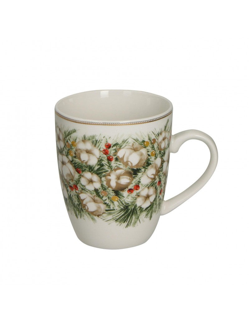 NATALIZIO BRANDANI MUG BATUFFOLI SET 2 PZ PORCELL ANA