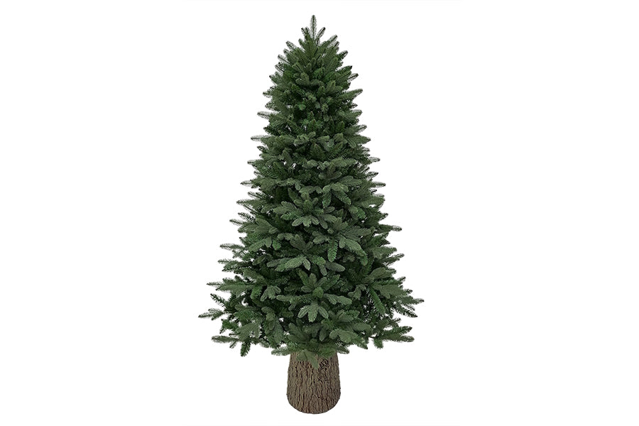 natalizio partenope albero kensington cm 240 con base tronco (2229 tps)