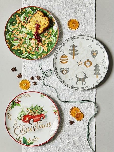 NATALIZIO TOGNANA PIATTO PANETTONE CM 31 CHRISTMAS ON BOARD