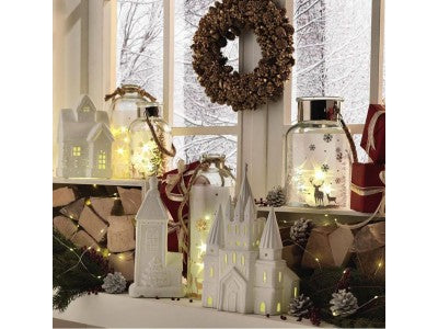 NATALIZIO BRANDANI LAMPADA TORRETTA C/LED PORCELL ANA