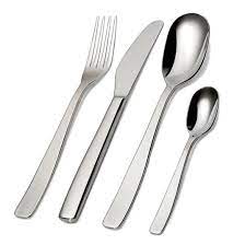 ALESSI KNIFEFORKSPOON SERVIZIO POSATE 24 PZ