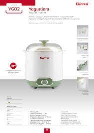 GIRMI YOGURTIERA ELETTRICA 1.5LT