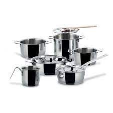 ALESSI POTS & PANS COOKWARE SET 9PZ