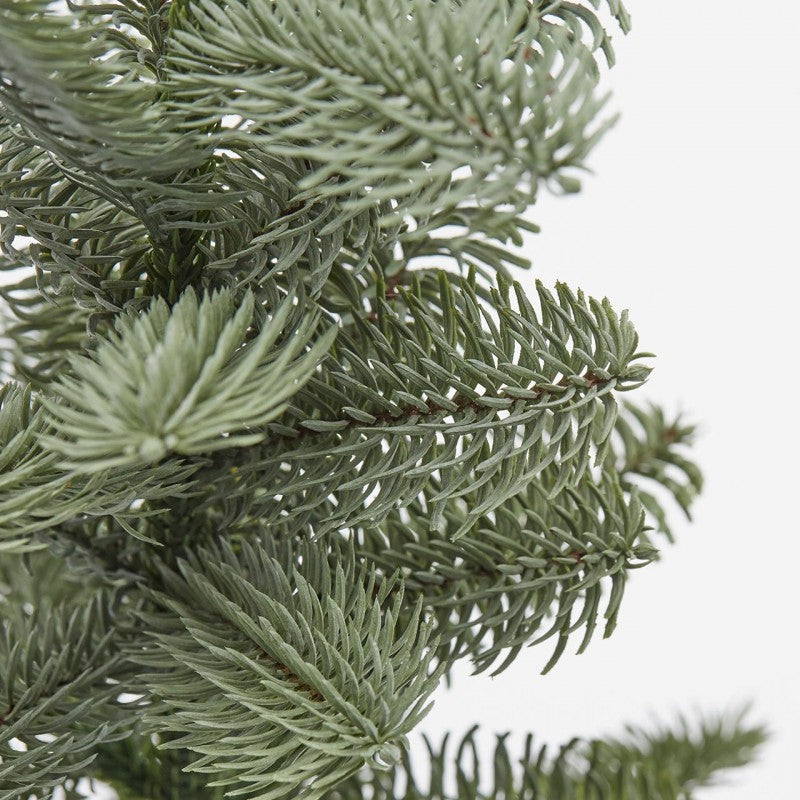 natalizio edg pino nobilis west con vaso in pvc h cm 54