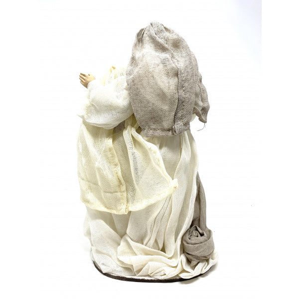 NATALIZIO EDG NATIVITA' IN STOFFA LORD C/BASE H CM 22