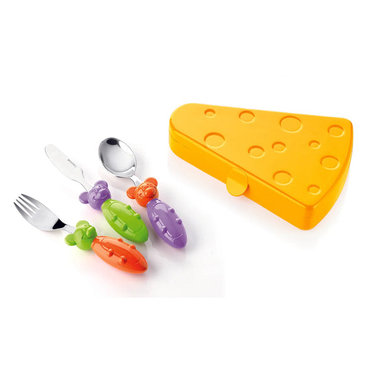 guzzini set 3 posatine con custodia tip top tap