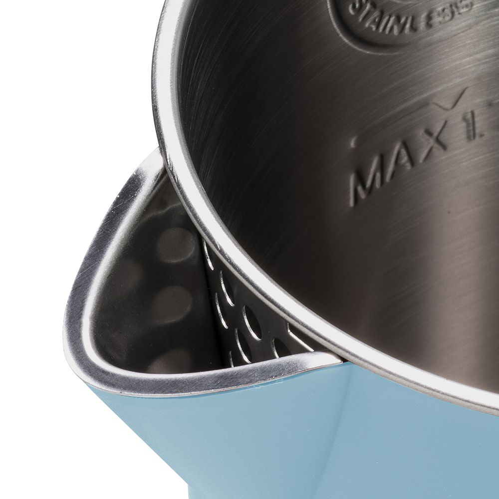 elettro tognana iridea bollitore elettrico 1,7 lt 2200 w carta da zucchero