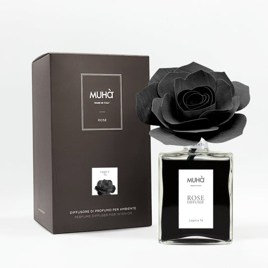 muhà rose diff nera 100 ml legni & thè