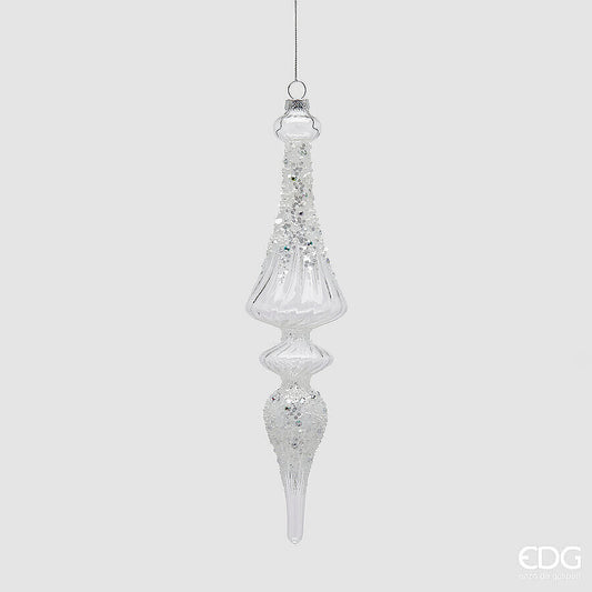 natalizio edg addobbo fuso etero h cm 27 diametro cm 6