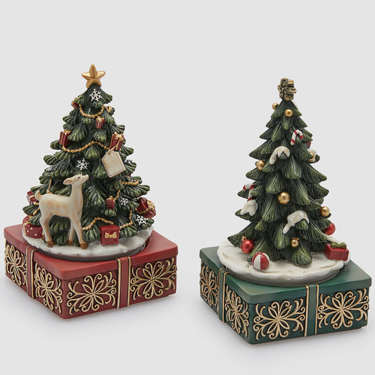 natalizio edg carillon pino-regalo h cm 19 l. 11 l. 11C