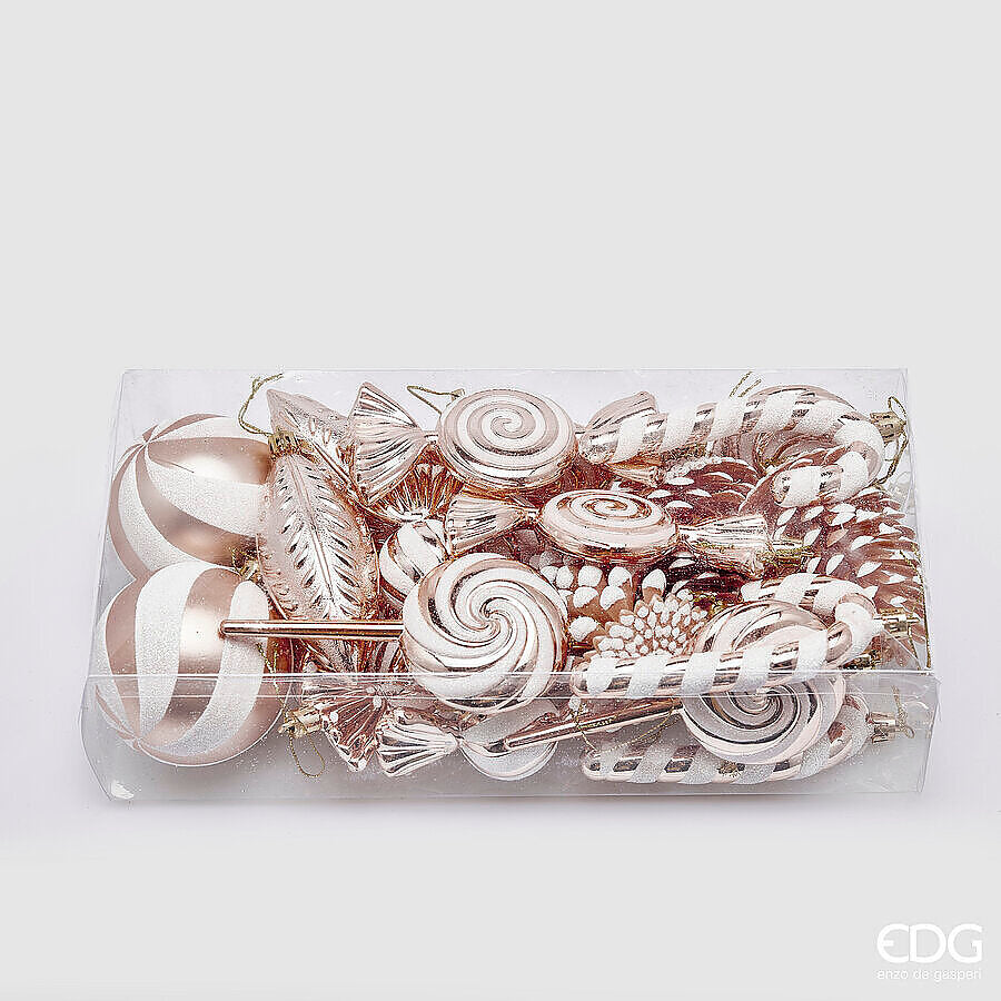 natalizio edg addobbo decomix conf. 25pz h cm 13 diam. cm 7.5