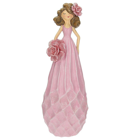 andreafontebasso Statua Rosy H Cm 30 Vogue Lolly Dolly Poliresina Rosa