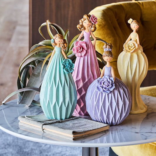 andreafontebasso Statua Susy H Cm 29 Vogue Lolly Dolly Poliresina Giallo