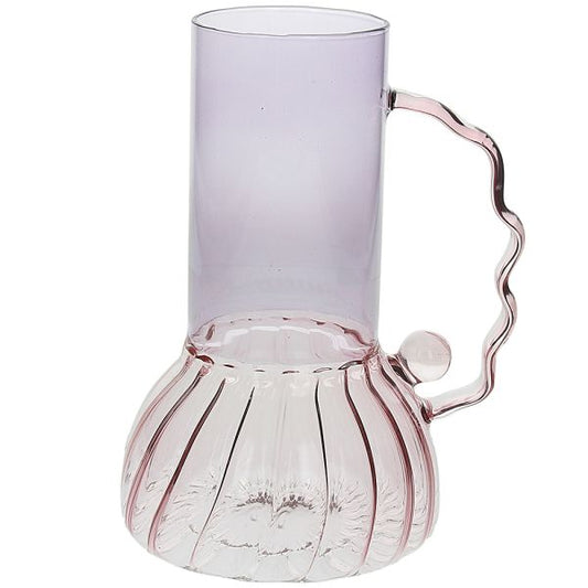 andreafontebasso Vaso Lillac H Cm 19 Glass Design ArtVetro Viola