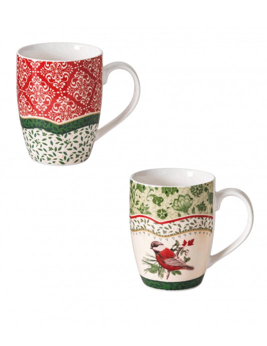 natalizio brandani cantico mug set 2 pz new bone china