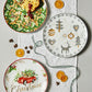 NATALIZIO TOGNANA PIATTO PANETTONE CM 31 CHRISTMAS  ON BOARD