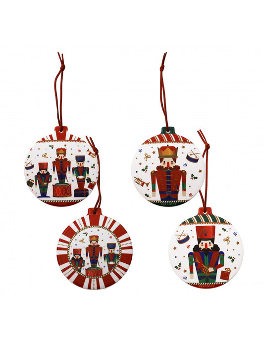 NATALIZIO BRANDANI  DECORATION LO SCHIACCIANOCI PALLINA  4PZ