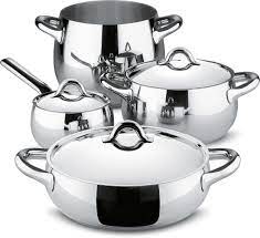 ALESSI MAMI POTS SET 7 PCS