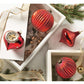 NATALIZIO BRANDANI SFERA RIGA RED GOLD VETRO